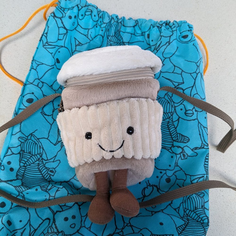 Jellycat Amuseable Coffee-To-Go Bag